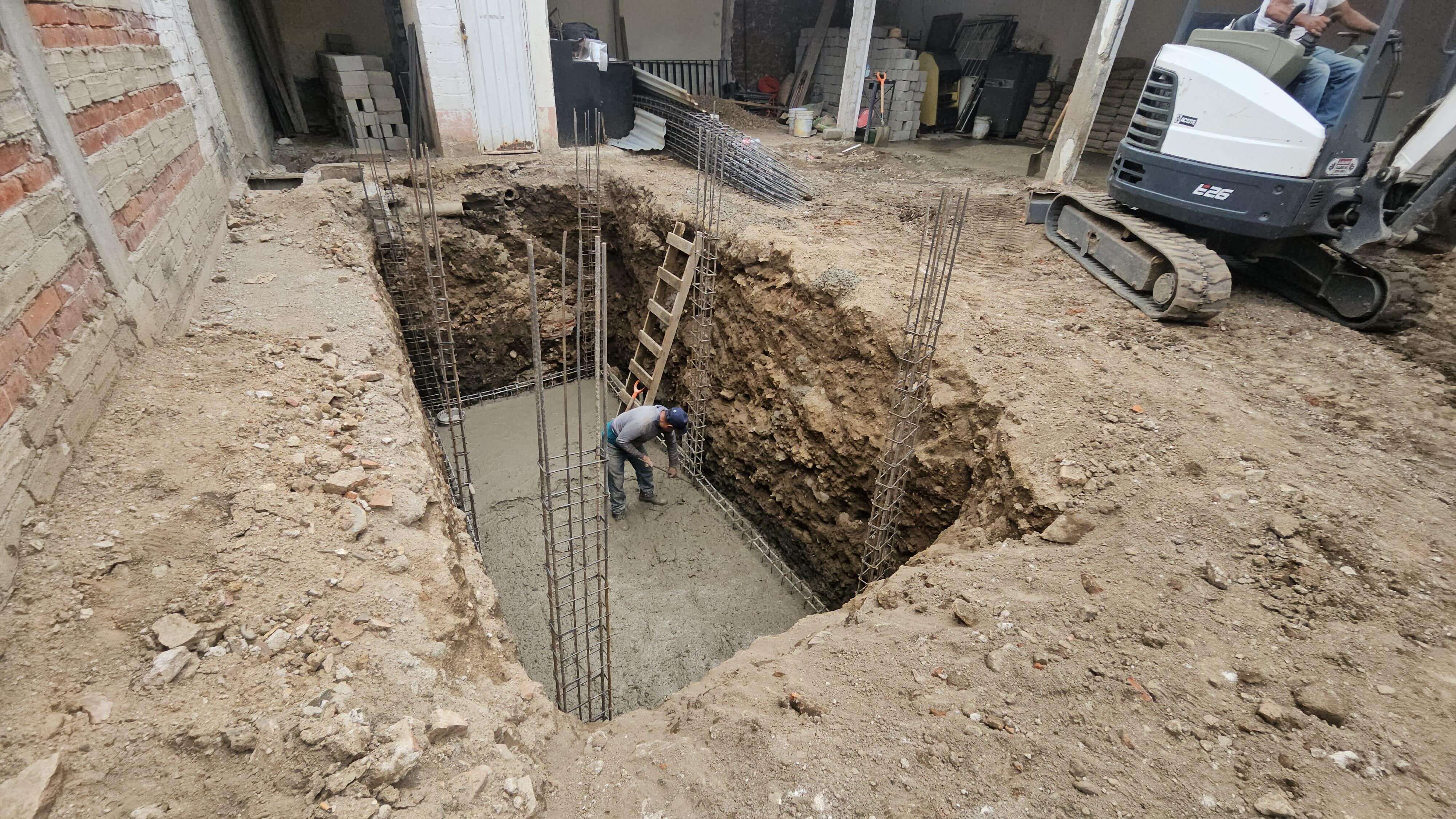 EXCAVACION PARA CISTERNAS Y FOSAS
